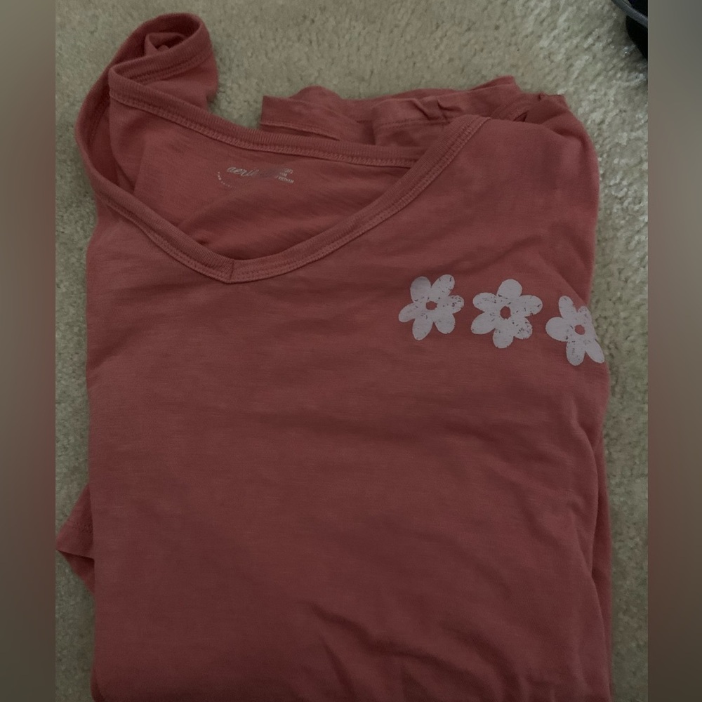 V neck shirt